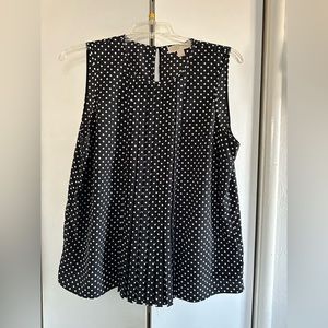 Polka dot Michael Kors top